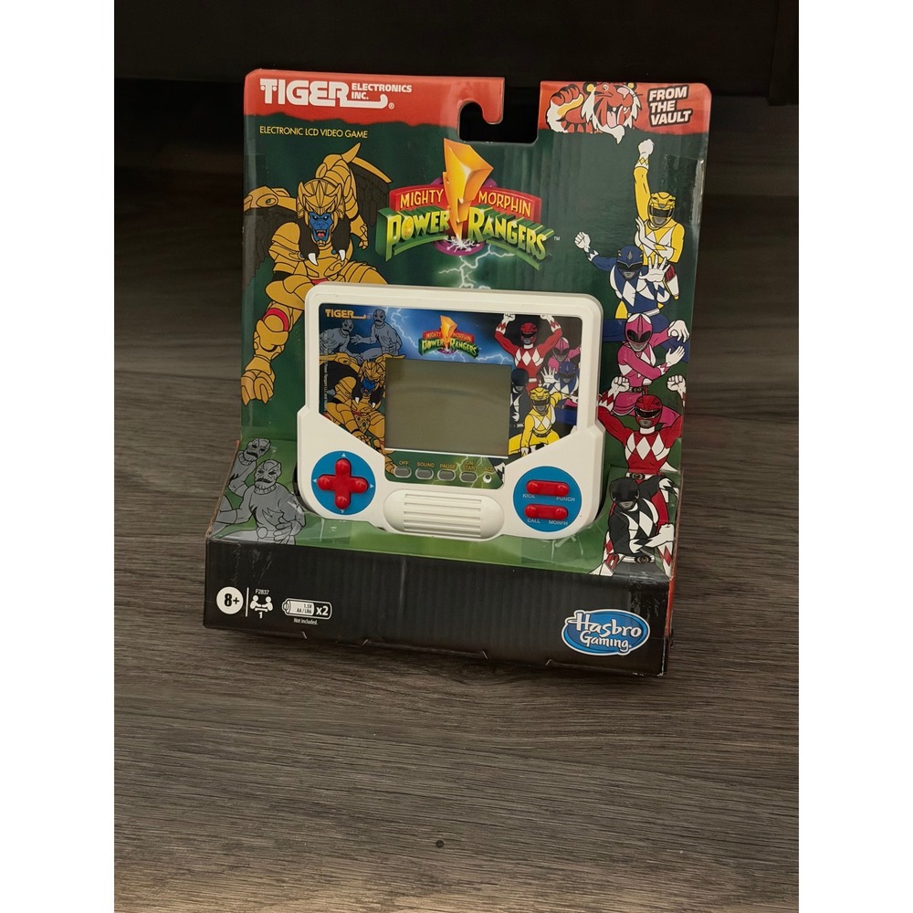 Tiger Electronics Mighty Morphin Power Rangers LCD Handheld Video Game Hasbro